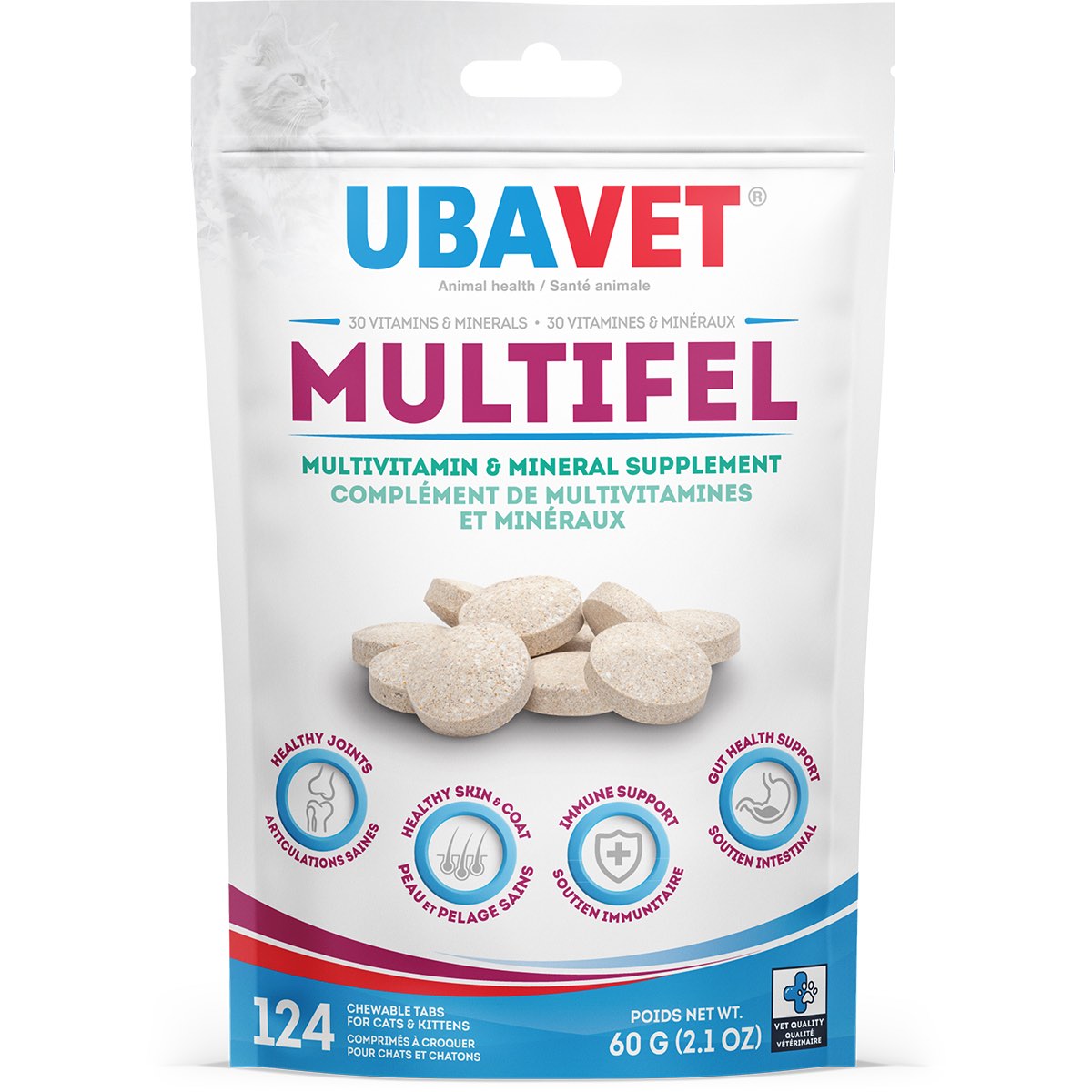 Ubavet Multifel Daily Vitamin and Mineral Tablet