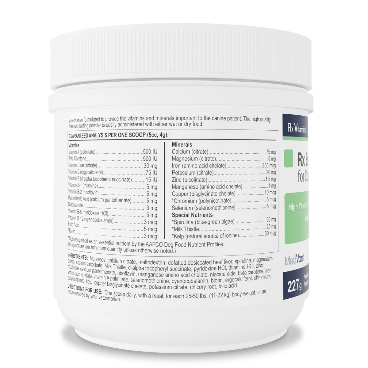 Rx Vitamins Rx Essentials Multivitamin Powder for Dogs