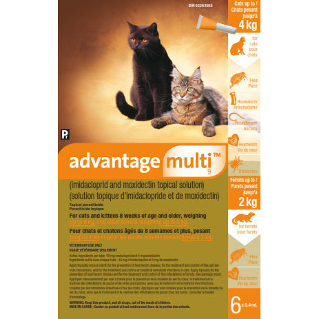 Advantage Multi For Cats And Ferrets (0.4ml)