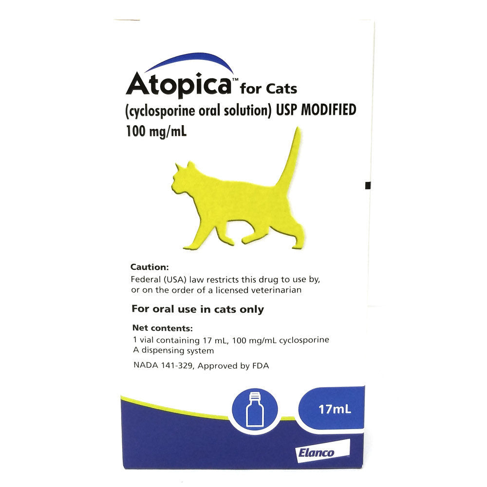 Atopica Oral Solution for Cats (100mg/mL)