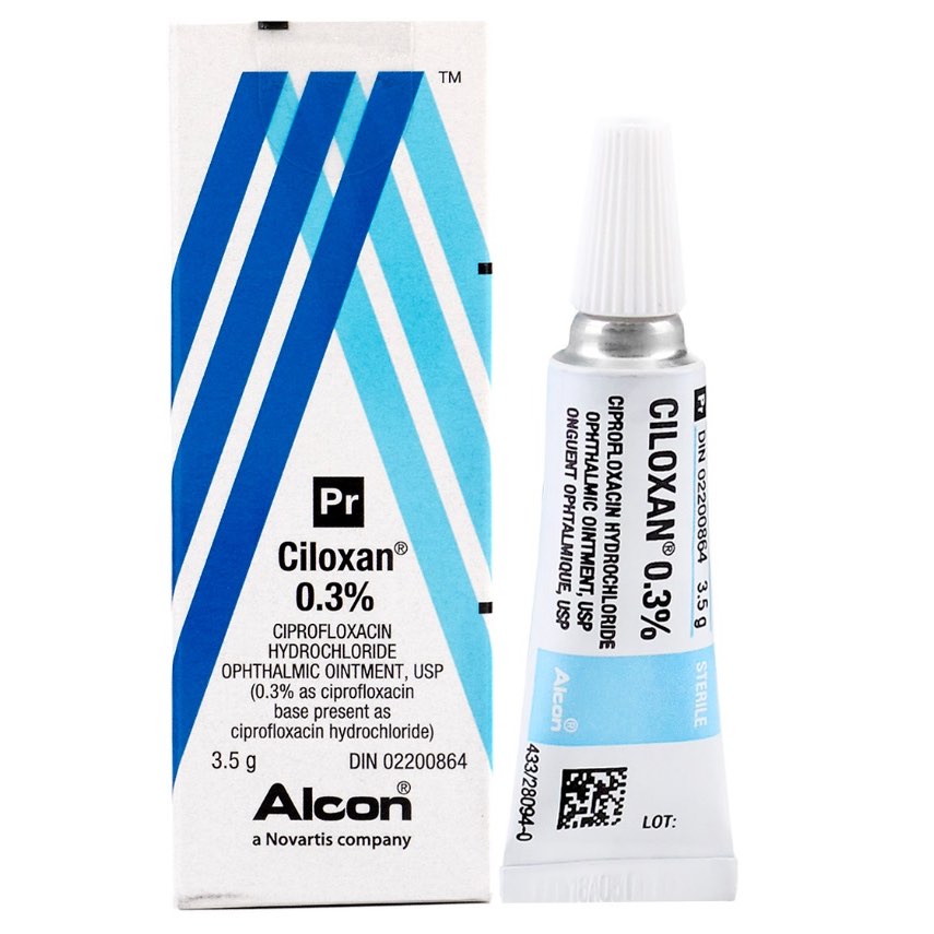 Ciloxan Opthalmic Ointment (0.3% W/V)