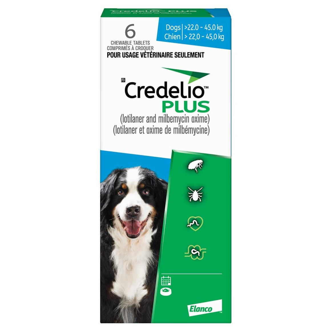 Credelio Plus Chewable Tablets for Dogs