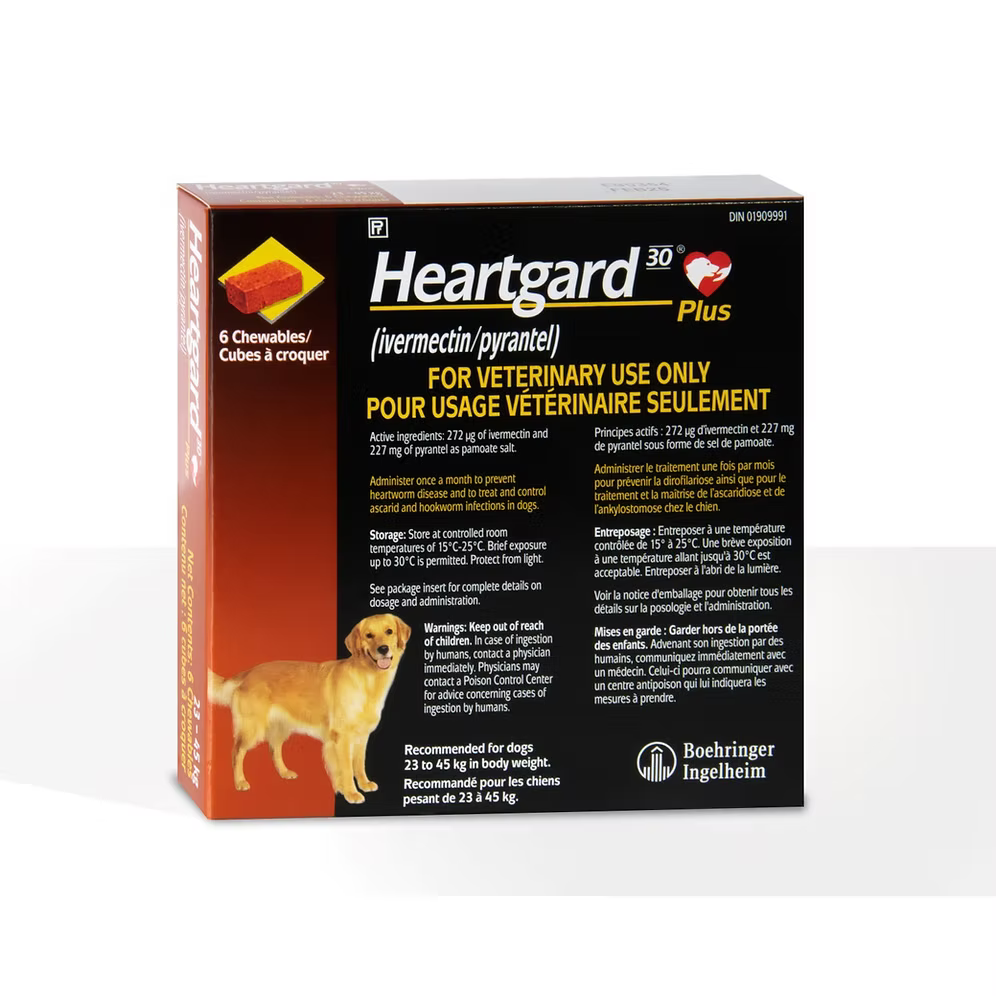 HeartGard 30 Plus Chewables