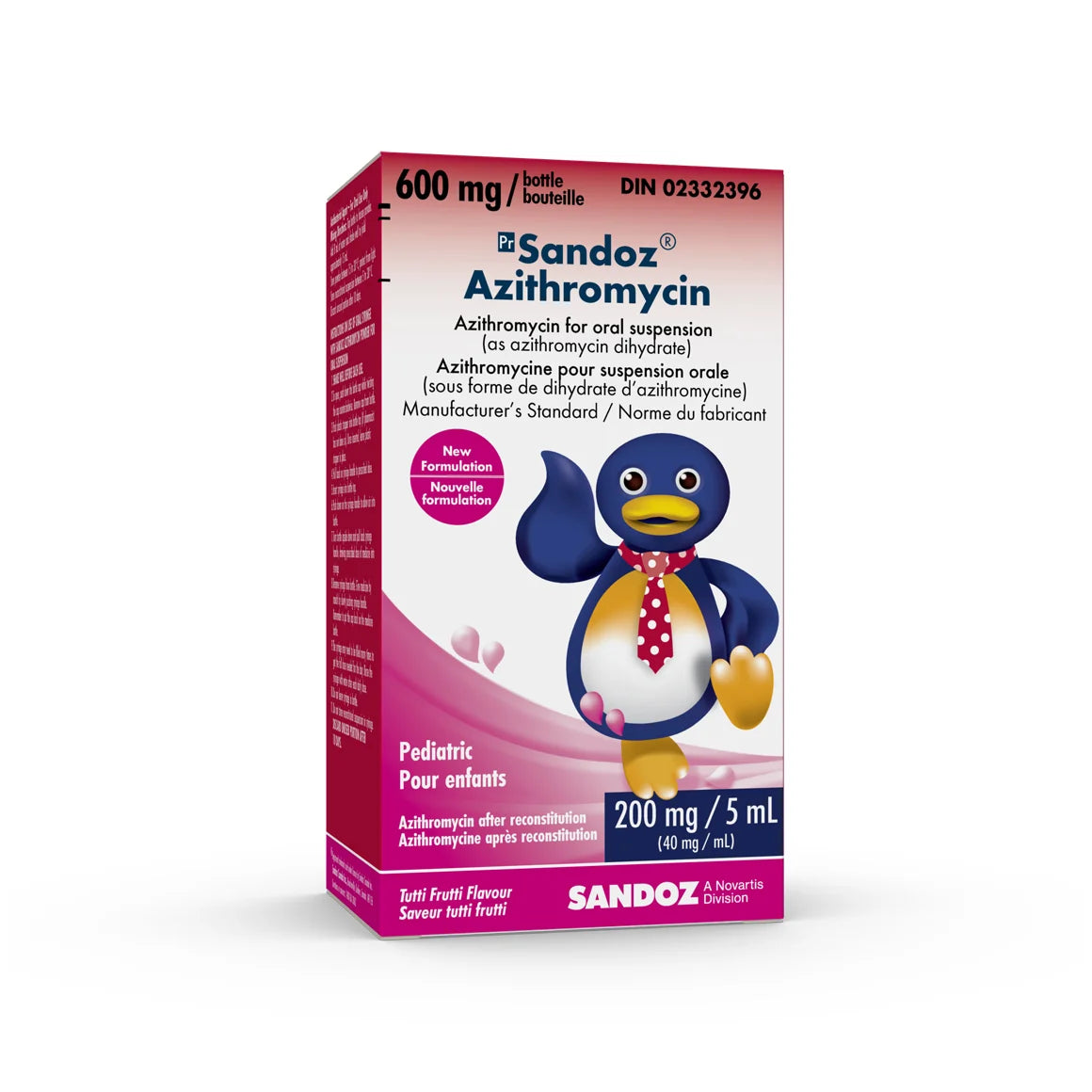 Sandoz-Azithromycin 200mg/5mL Oral Suspension, 15mL
