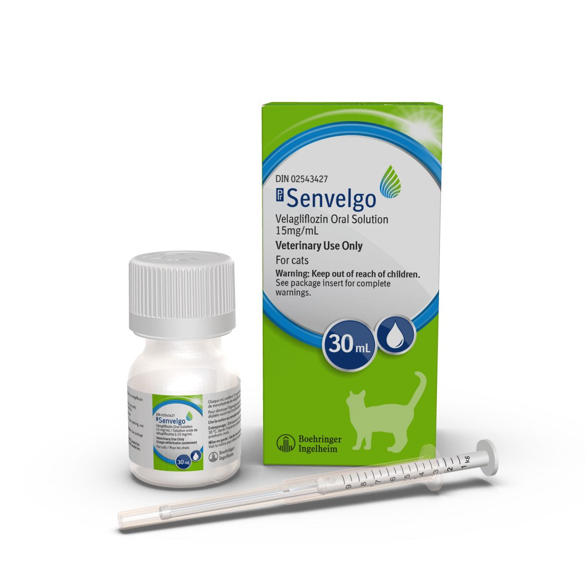 Senvelgo (Velagliflozin) Oral Solution for Cats (15 mg/mL)