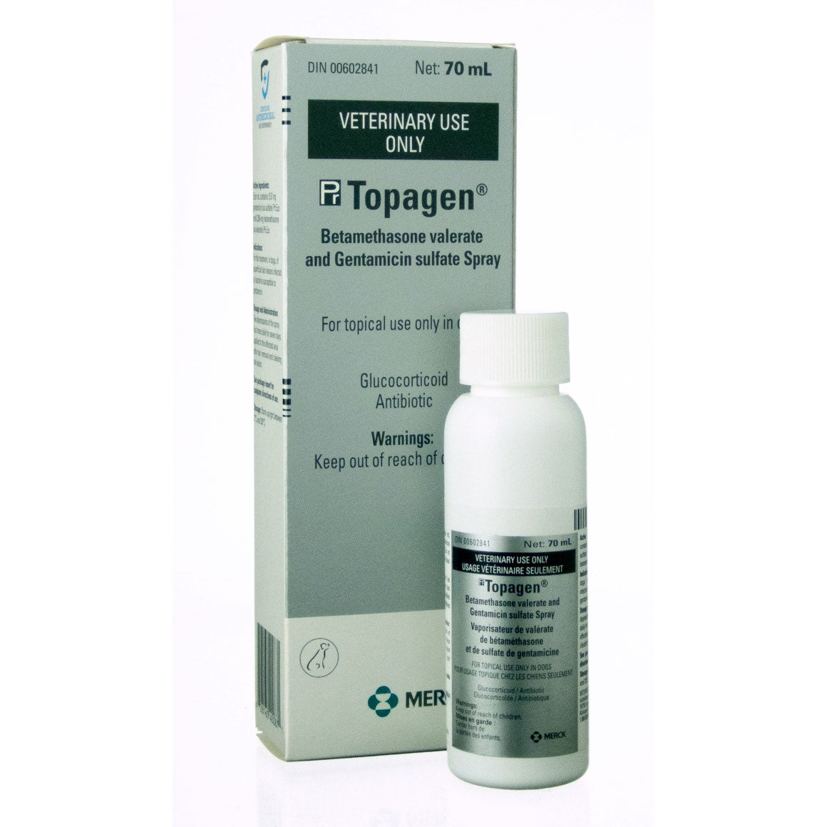 Topagen Topical Spray for Dogs (70 mL)