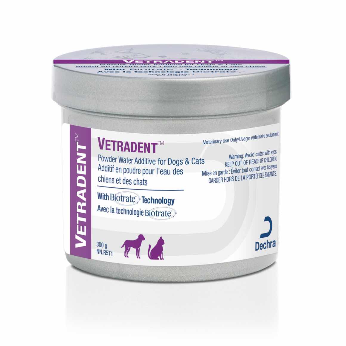 Vetradent Powder Water Additive for Dogs & Cats