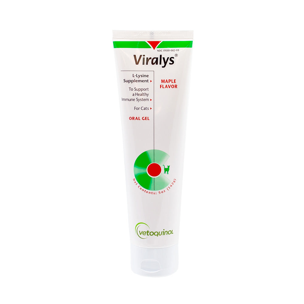 Viralys L-Lysine HCl Nutritional Supplement Gel for Cats
