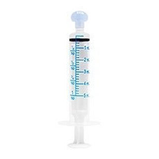 PreciseDose Oral Syringe Dispenser with Tip Cap, 50 Count (1/3/5/10mL)