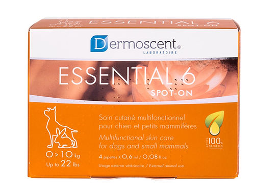 Dermoscent Essential 6 Spot-On for Dogs, 4 Pipettes