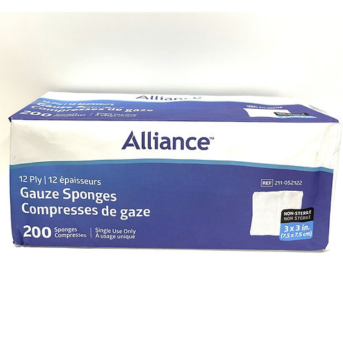 Gauze Sponge Woven Non Sterile 12 Ply
