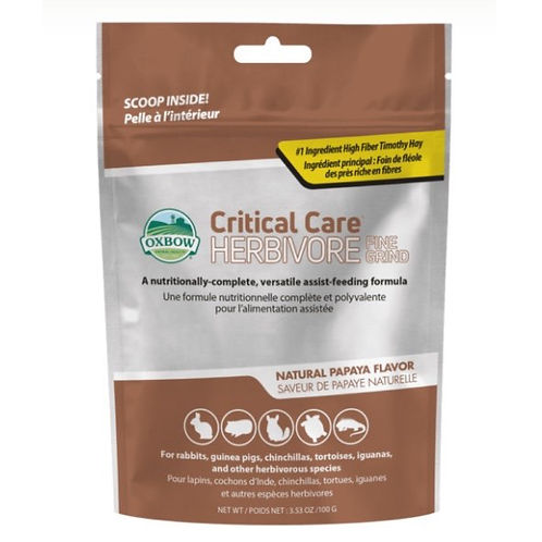 Oxbow Critical Care Herbivore - Fine Grind