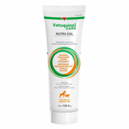 Vetoquinol Nutri-Cal High-Calorie Nutritional Gel for Dogs & Cats (120.5g)