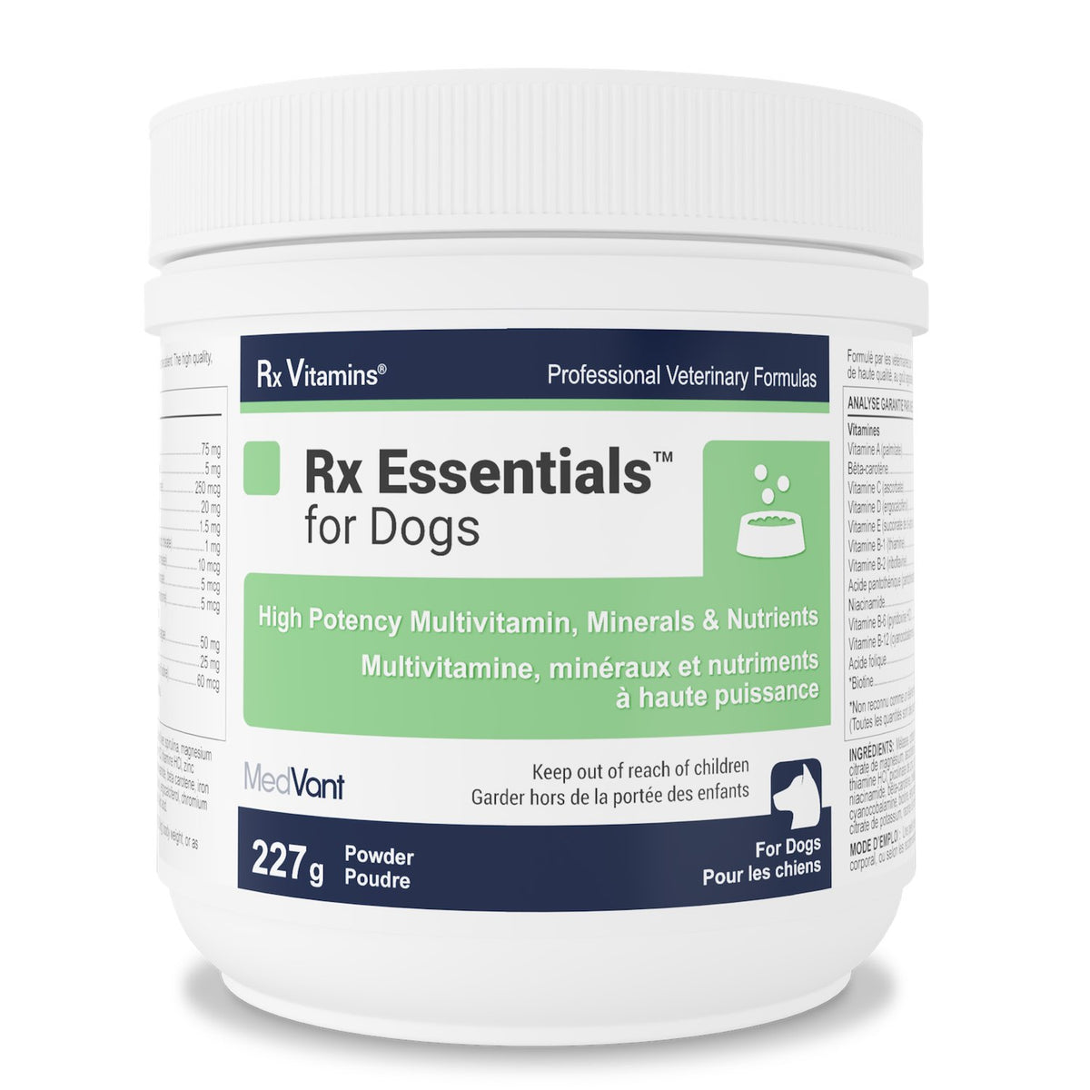 Rx Vitamins Rx Essentials Multivitamin Powder for Dogs