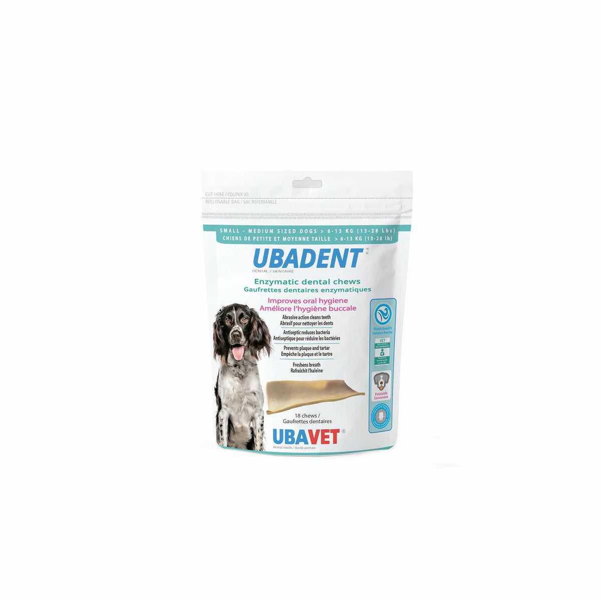 Ubadent Enzymatic Dental Chews for Dogs