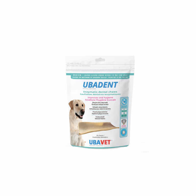 Ubadent Enzymatic Dental Chews for Dogs