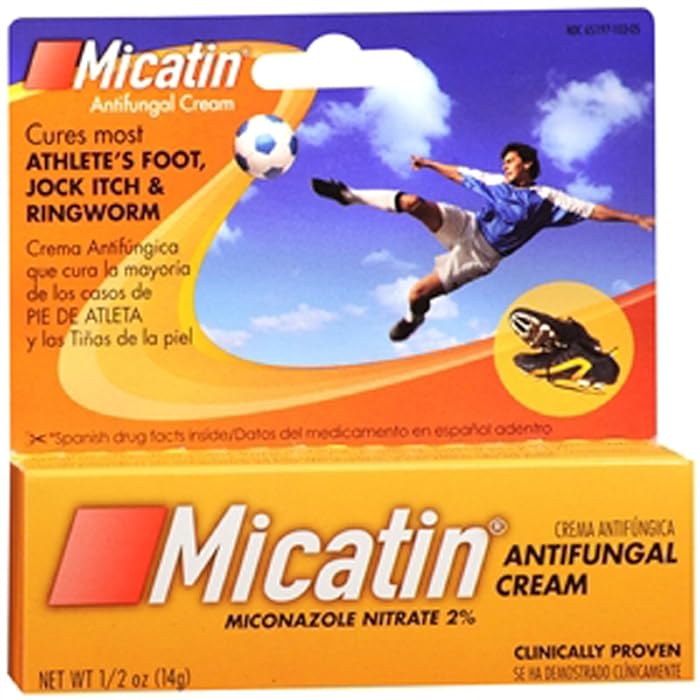 Micatin Miconazole Antifungal Cream