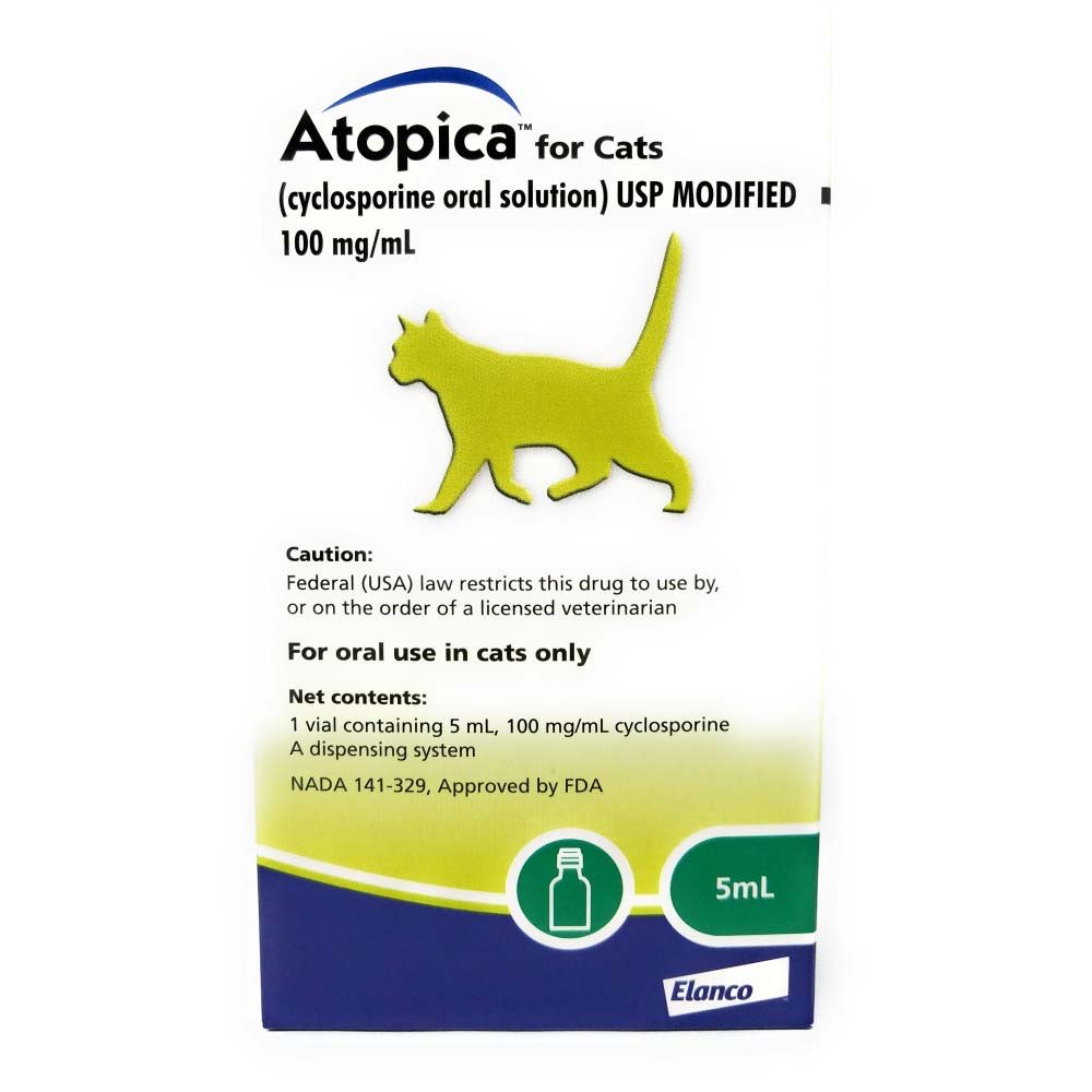 Atopica Oral Solution for Cats (100mg/mL)