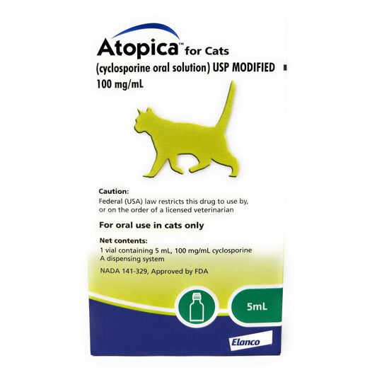Atopica Oral Solution for Cats (100mg/mL)