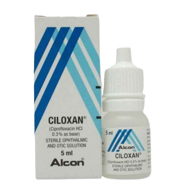 Ciloxan Optahlmic Solution(0.3 % W/V)