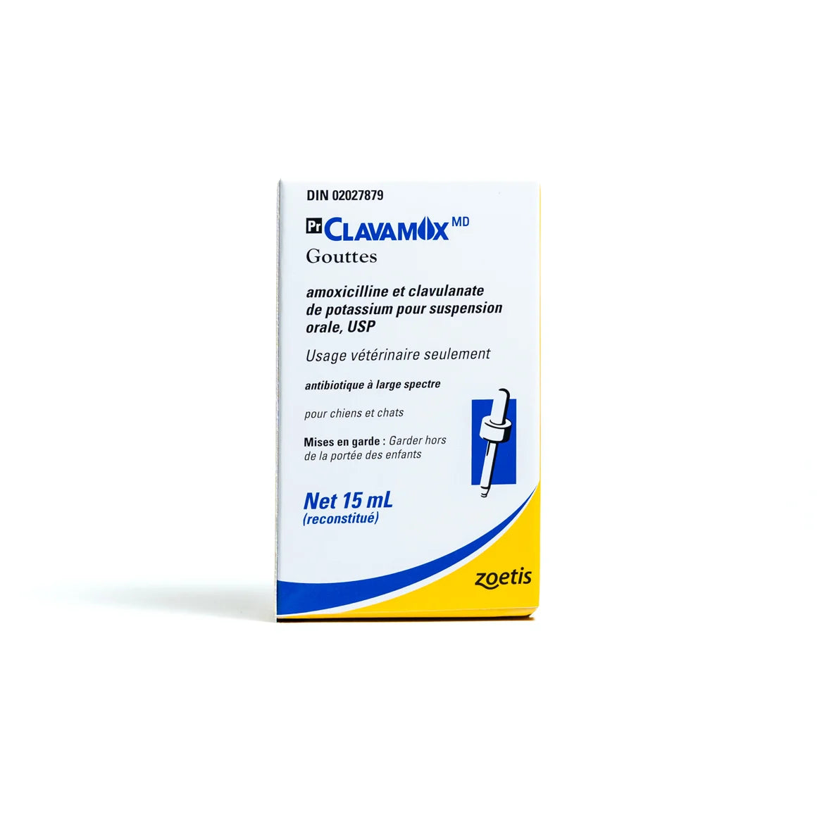 Clavamox Drops for Dogs & Cats (15mL)