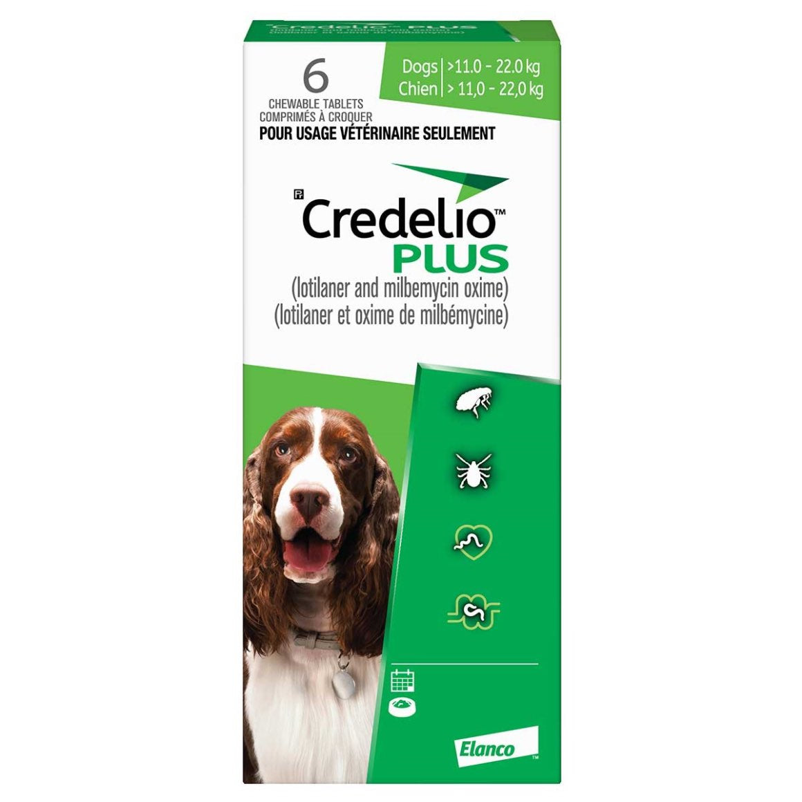 Credelio Plus Chewable Tablets for Dogs