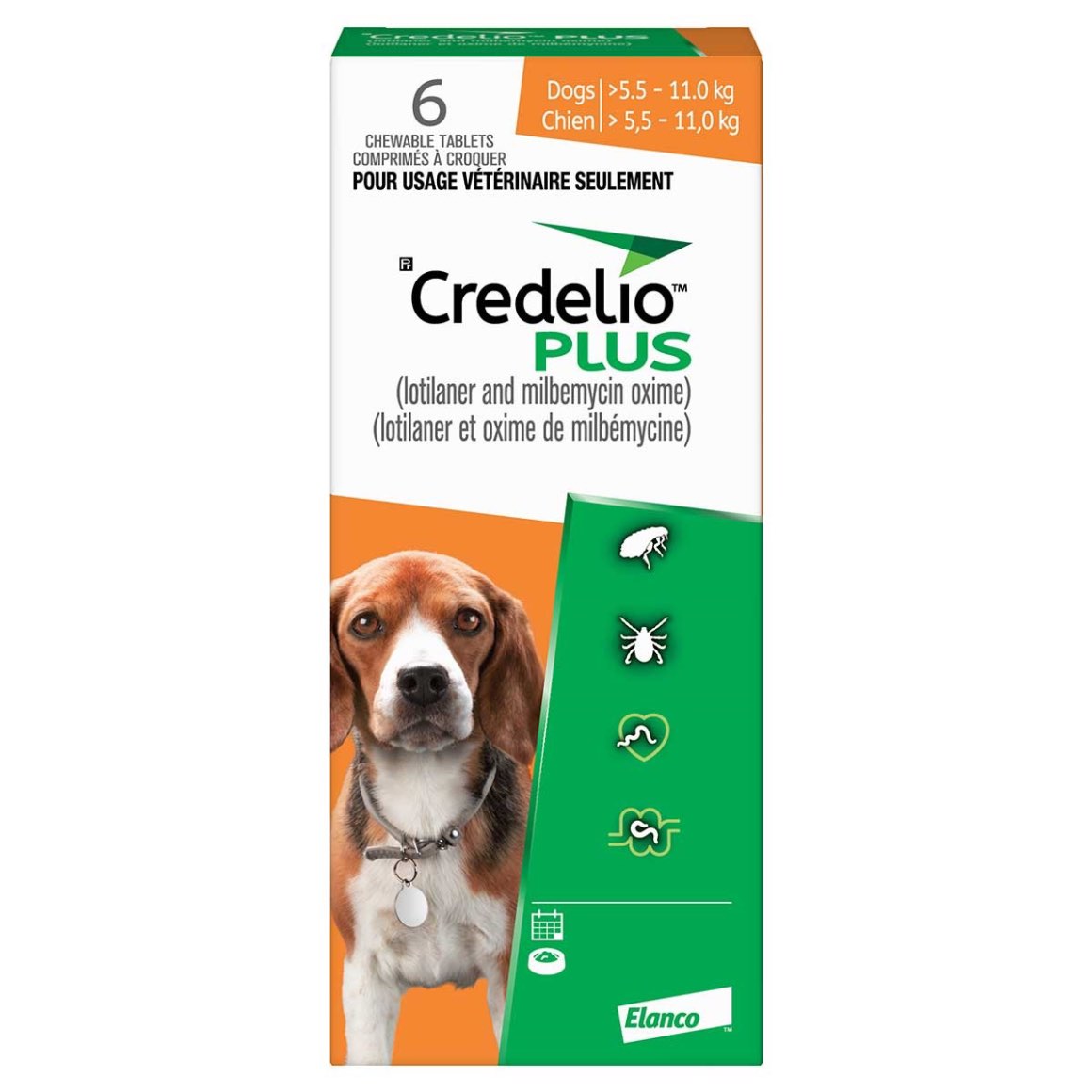 Credelio Plus Chewable Tablets for Dogs