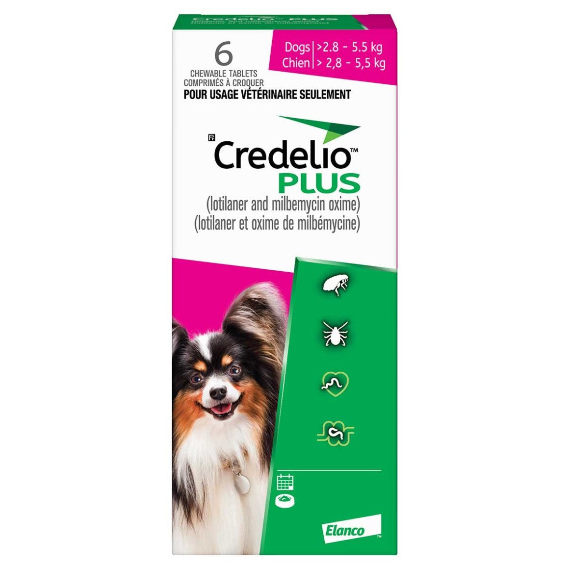 Credelio Plus Chewable Tablets for Dogs