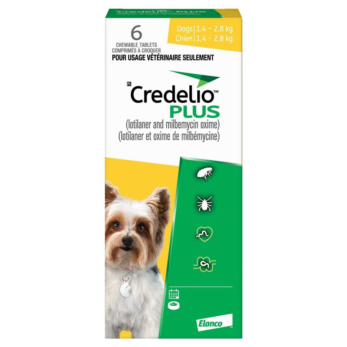 Credelio Plus Chewable Tablets for Dogs