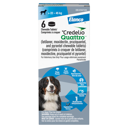 Credelio Quattro Chewable Tablets for Dogs