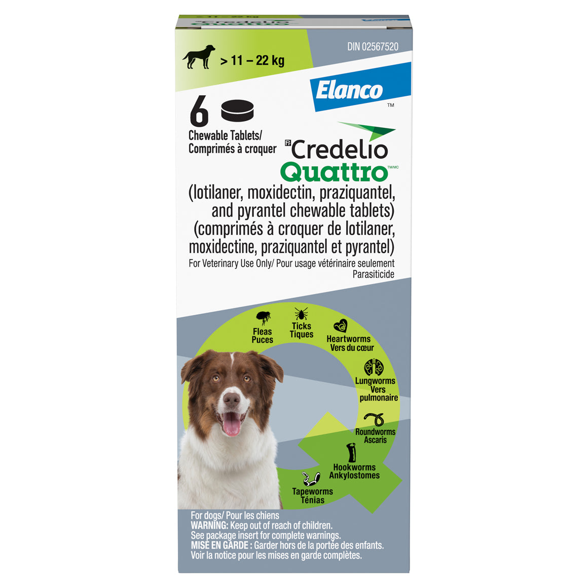 Credelio Quattro Chewable Tablets for Dogs