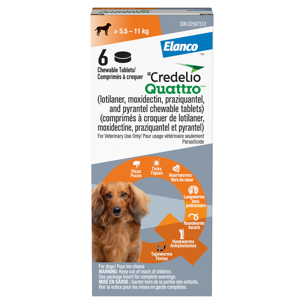 Credelio Quattro Chewable Tablets for Dogs