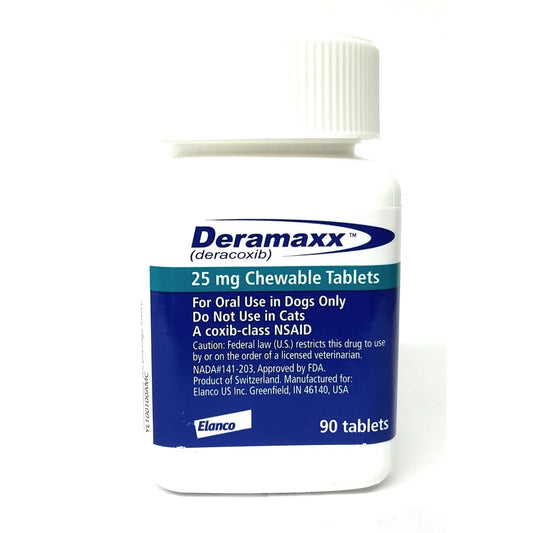 Deramaxx (Deracoxib) Chewable Tablets for Dogs