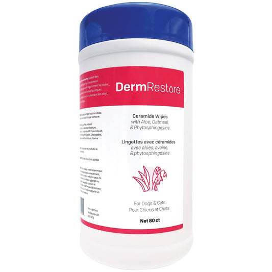 DermRestore Wipes for Cats & Dogs