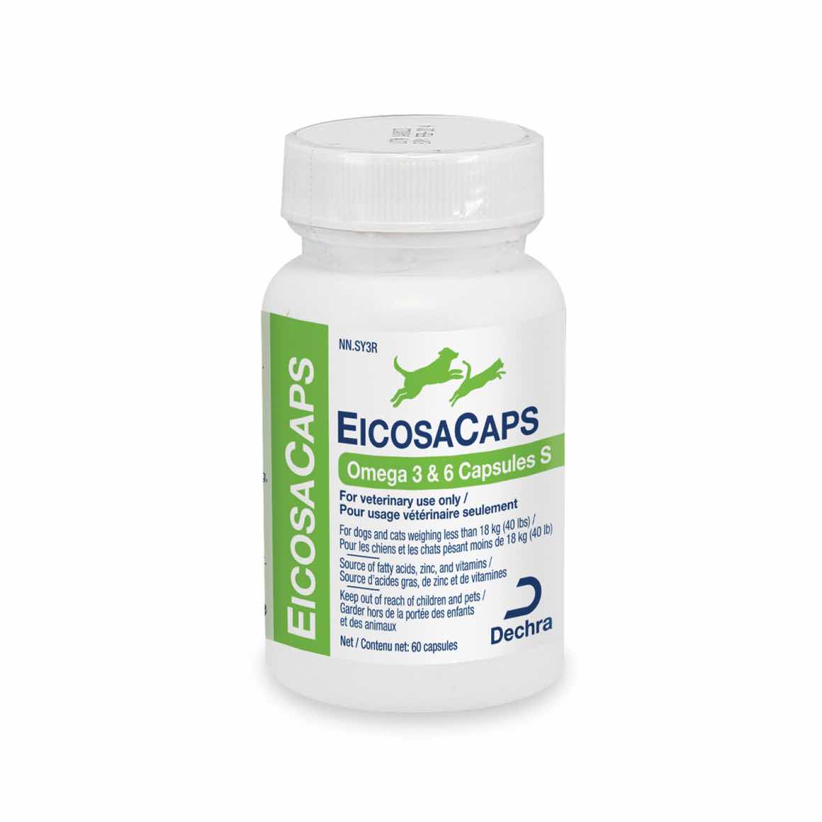 Eicosa Omega 3 & 6 Capsules for Cats & Dogs