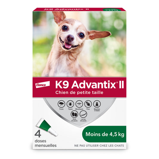 K9 Advantix II Flea, Tick & Mosquito Treatment for Dogs