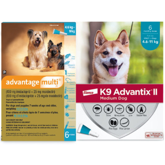 Multi-Duo for Dogs — Advantage Multi + K9 Advantix II