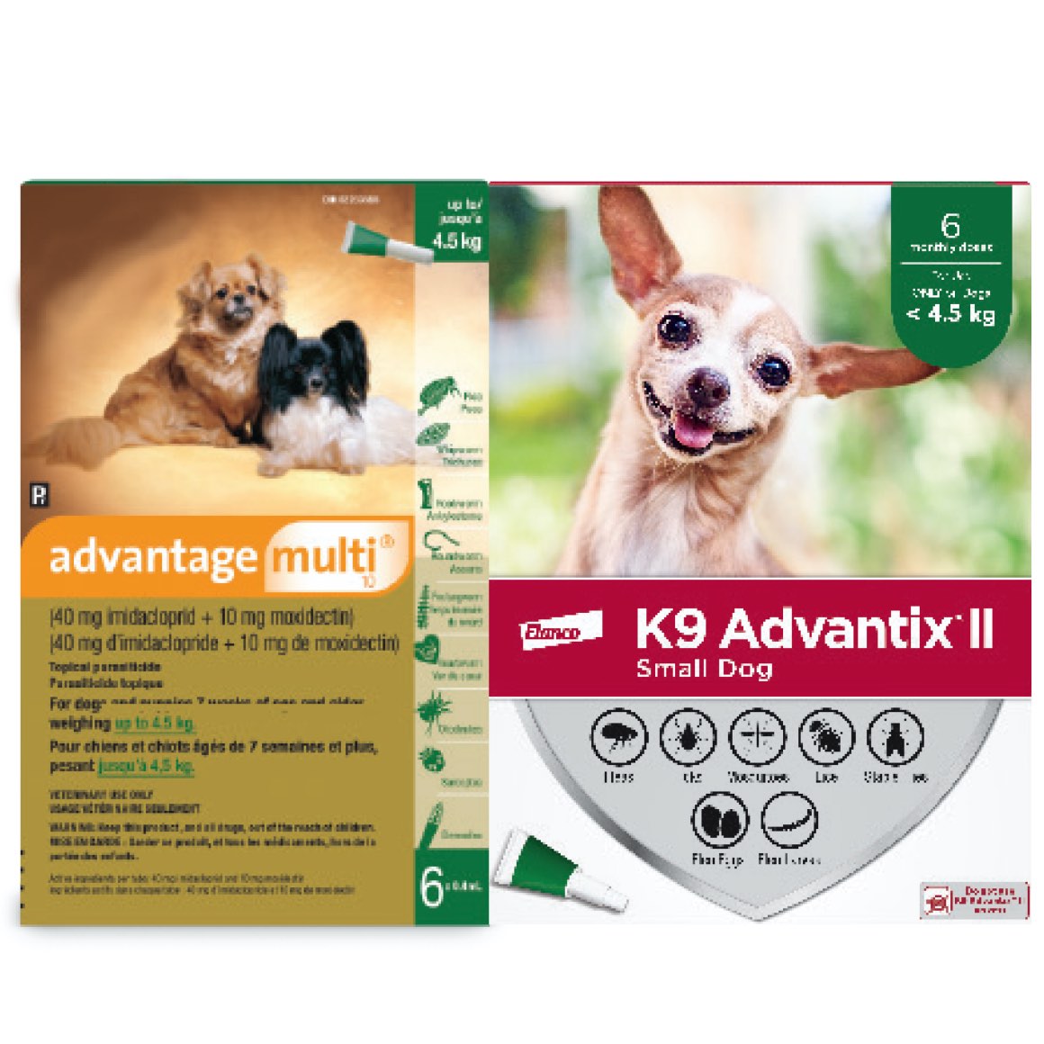 Multi-Duo for Dogs — Advantage Multi + K9 Advantix II