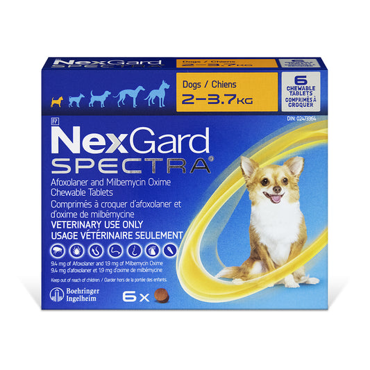 Nextgard Spectra Chewables for Dogs