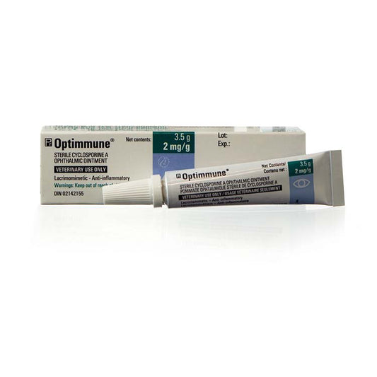 Optimmune (Cyclosporine) Ophthalmic Ointment for Dogs & Cats
