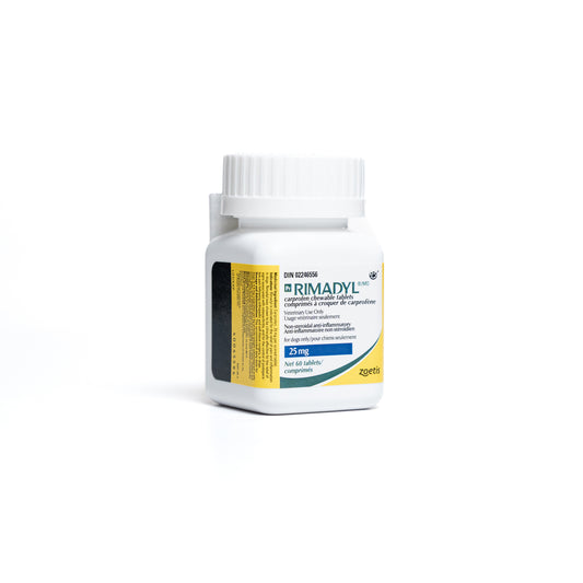 Rimadyl Chewable Tablets for Dogs,(25mg, 75mg, 100mg)