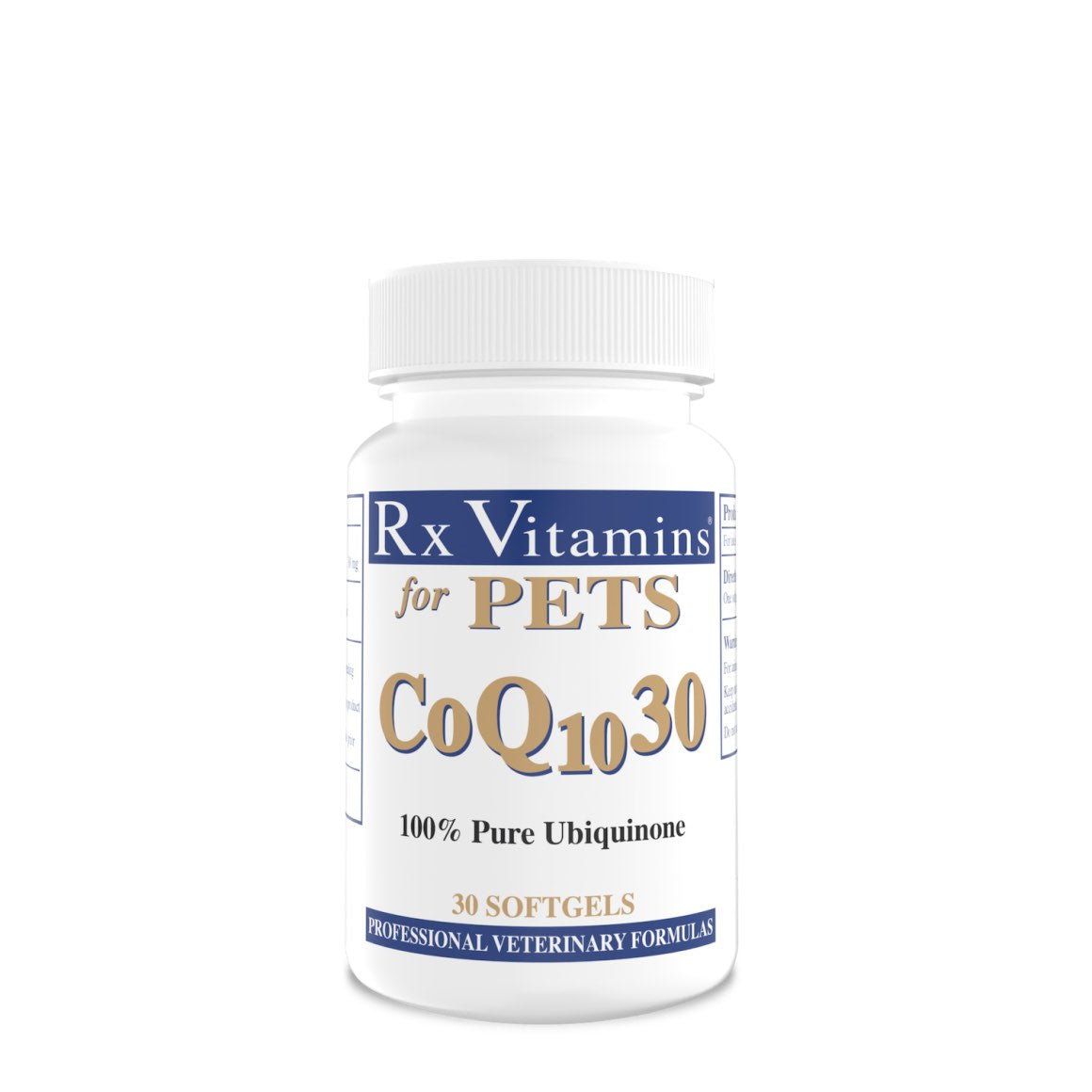 Rx Vitamins CoQ10 30 Co-Enzyme Heart Supplement for Dogs & Cats
