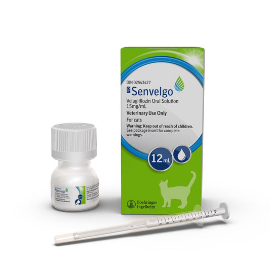 Senvelgo (Velagliflozin) Oral Solution for Cats (15 mg/mL)