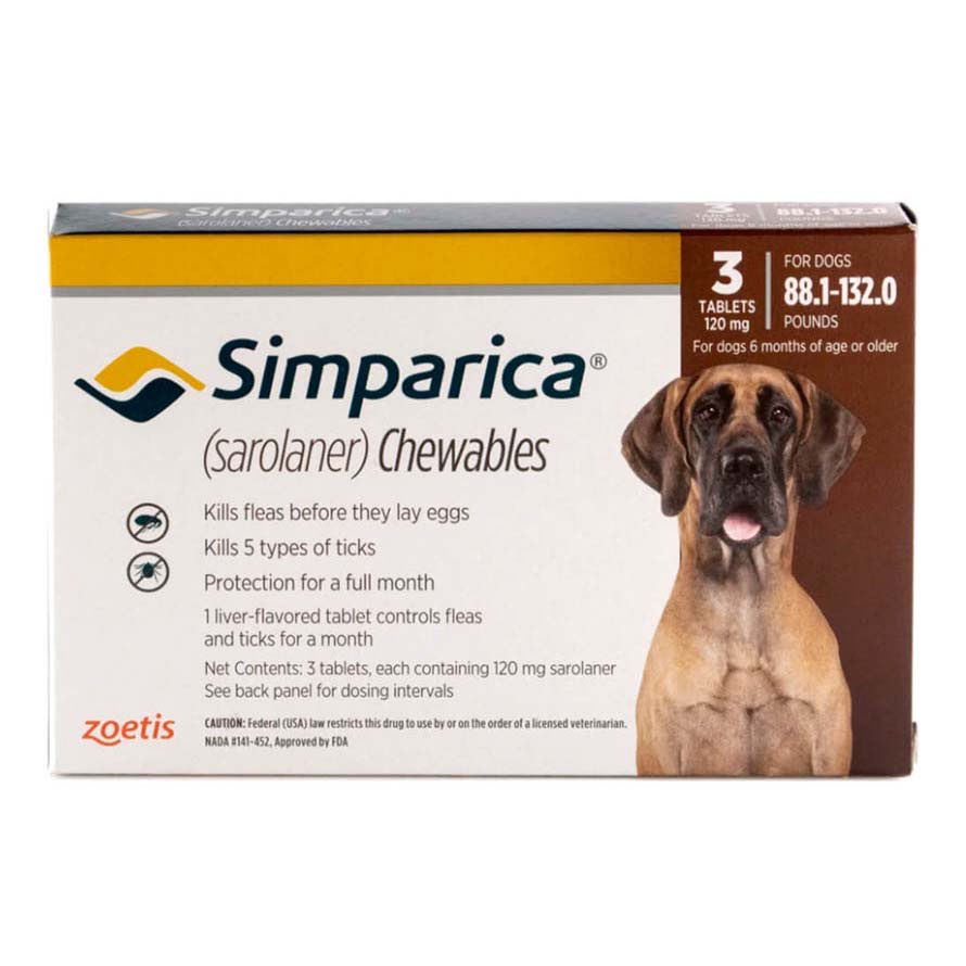Simparica Chewable Tablets for Dogs