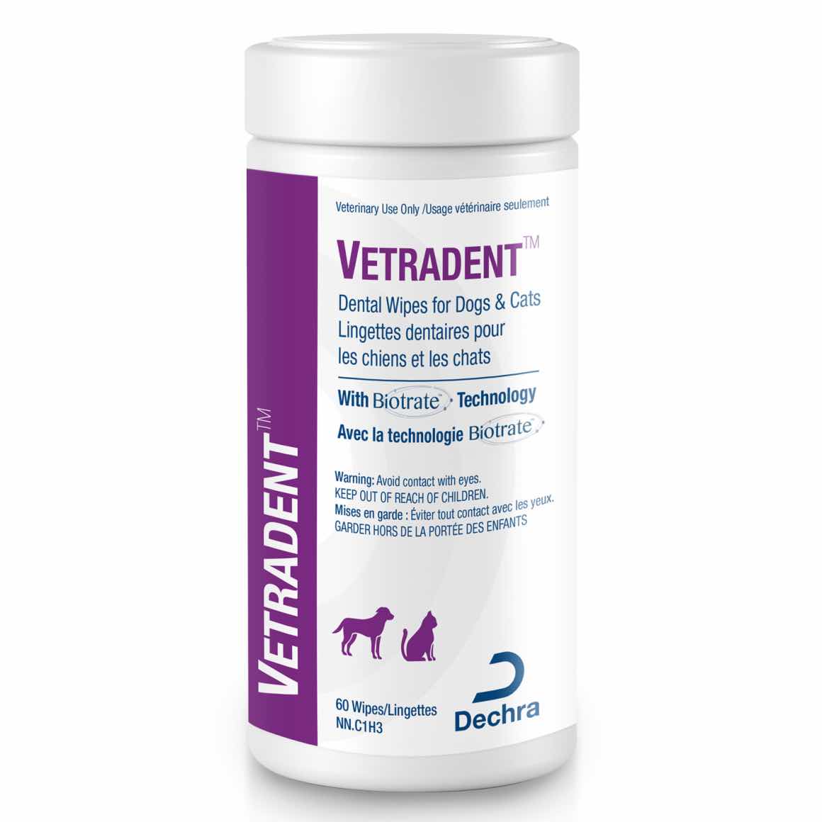 Vetradent Dental Wipes for Dogs & Cats