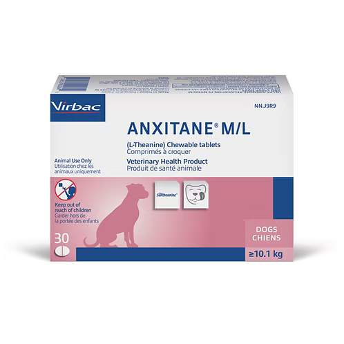 Virbac Anxitane (L-Theanine) Chewable Tablets