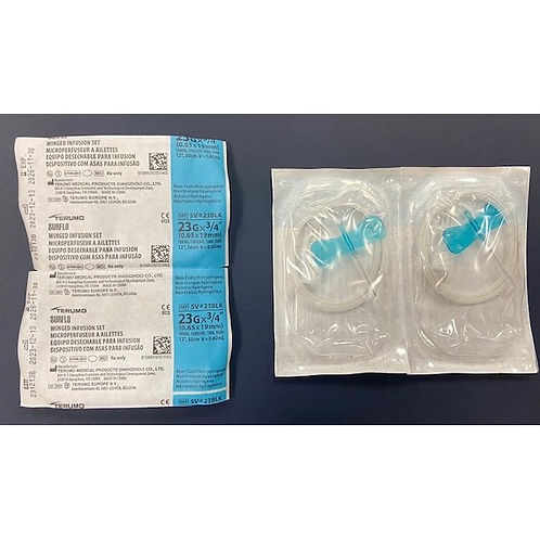 Surflo Winged Infusion Set for Pets (12 in), 50 Pcs/Box