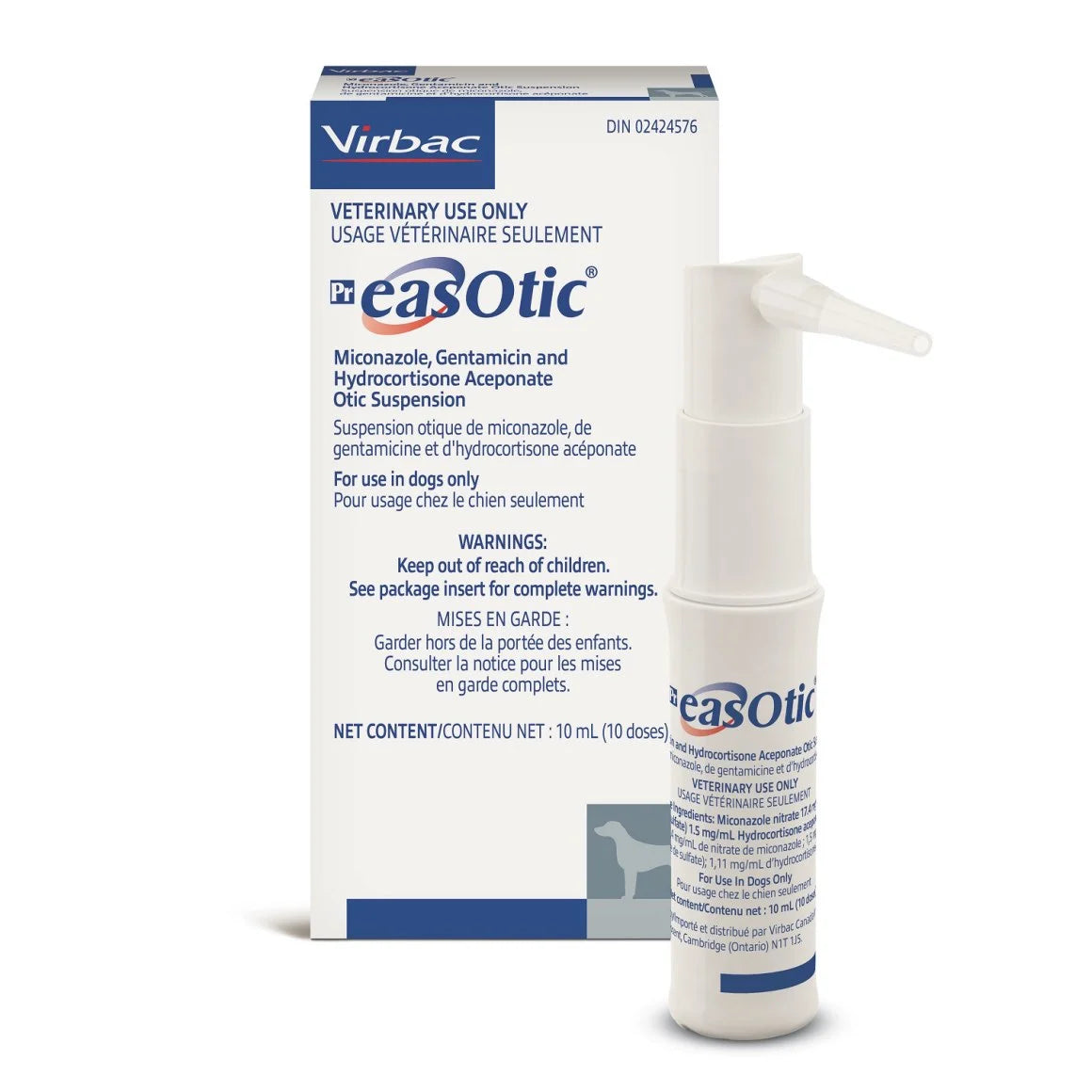 easOtic Otic Suspension for Dogs (1.11 mg/ml)