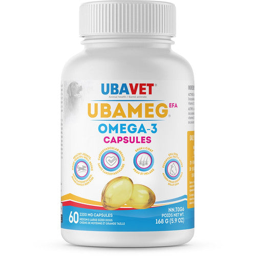 Ubameg EFA omega 3 capsules