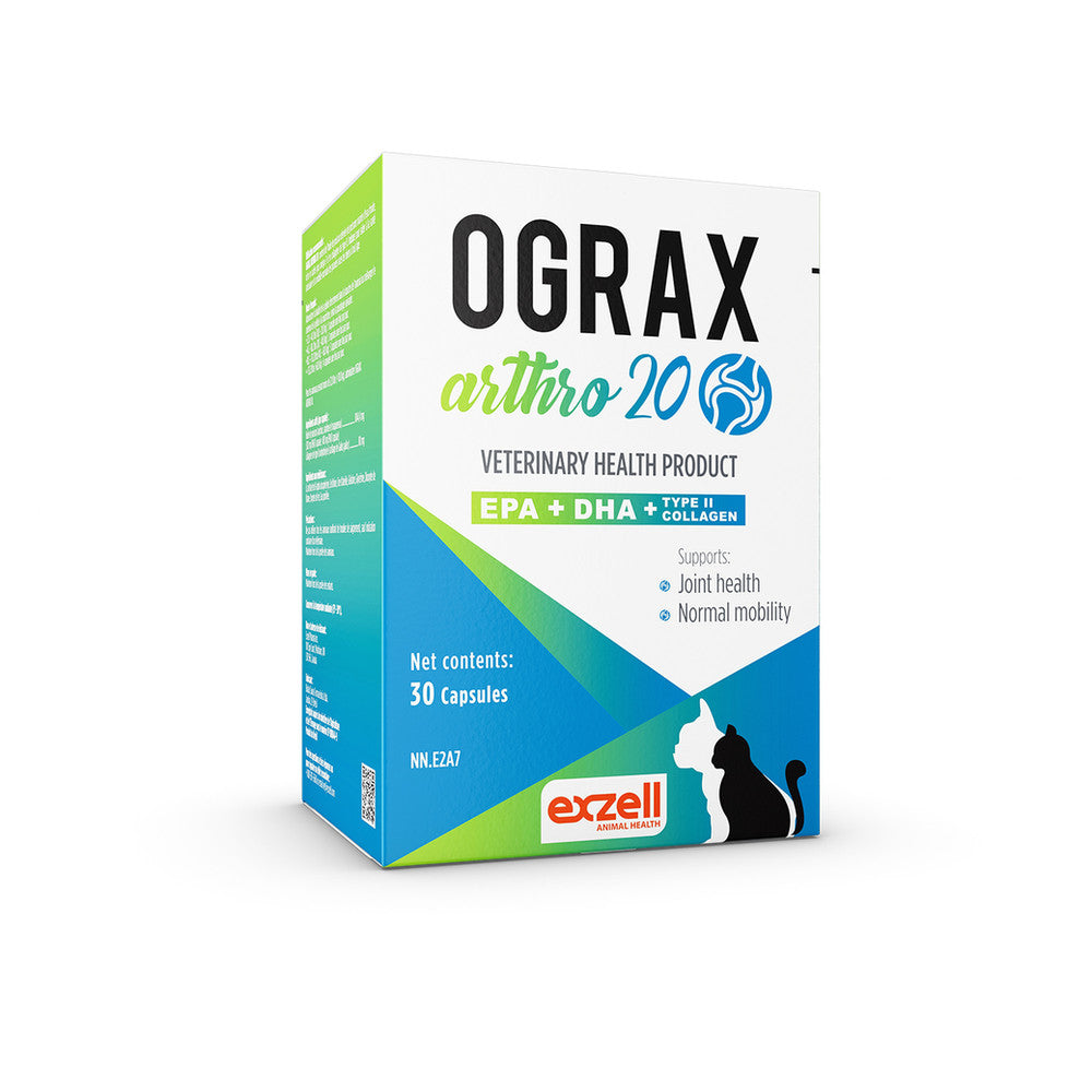 Ograx Arthro 20 Capsules for Large Breed Dogs